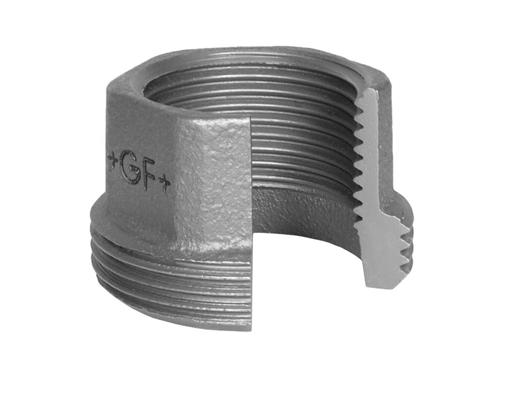 GF  370  Einschraubt. 11/2 x 21/4" schwarz